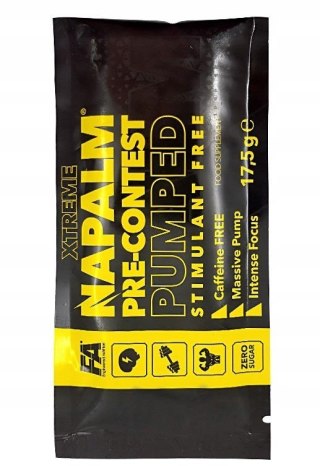 FA Napalm Pre-contest pumped 17,5 g o smaku winogronowym