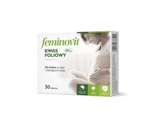 Feminovit Kwas Foliowy 400 μg 30 tabletek