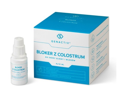 Genactiv Bloker z colostrum 9x10ml