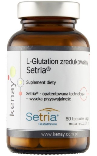 Kenay L-Glutation zredukowany Setria 60 kapsułek