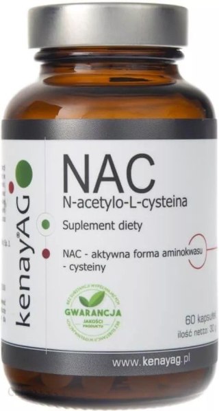 Kenay NAC N-Acetylo-L-Cysteina 150 mg 60 kapsułek