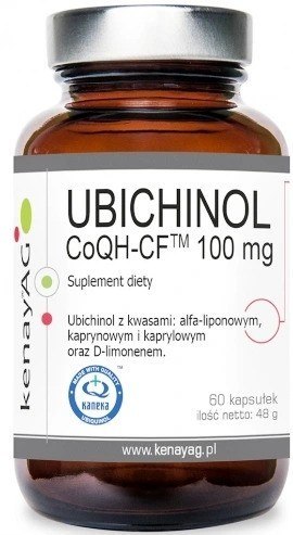 Kenay Ubichinol CoQH-CF 100mg 60 kapsułek