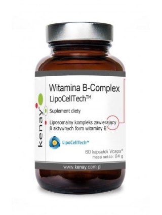 Kenay Witamina B-complex LipoCellTech 60 kapsułek