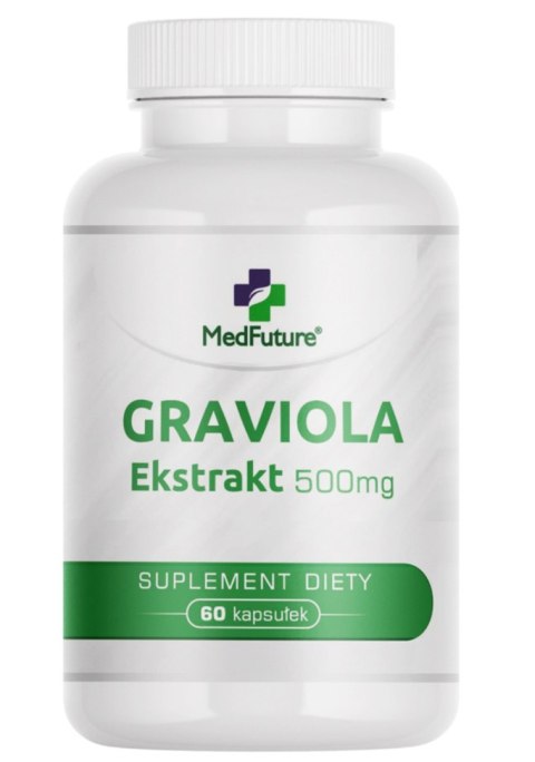 MedFuture Graviola ekstrakt 500mg 60 kapsułek