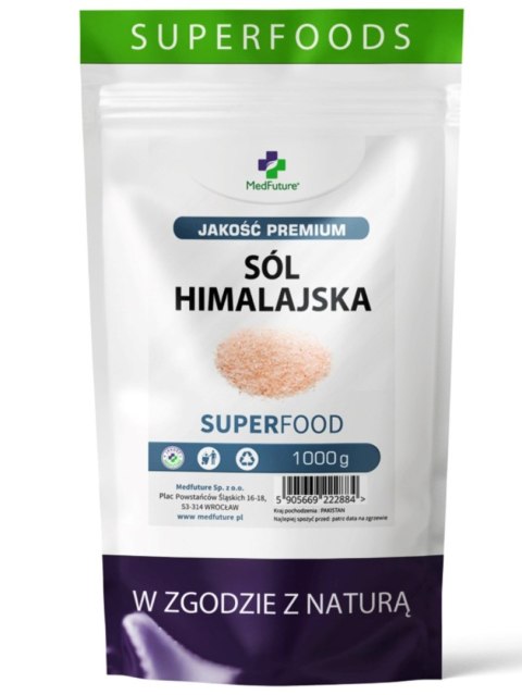 MedFuture Super Food Sól himalajska 1000g