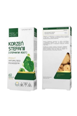 Medica Herbs Korzeń Stefanii 60 kapsułek