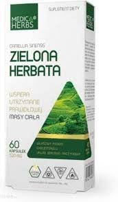 Medica Herbs Zielona Herbata 60 kapsułek