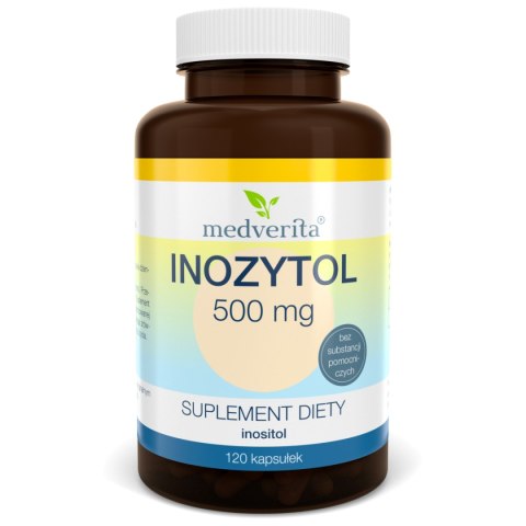 Medverita Inozytol 500 mg 120 kapsułek