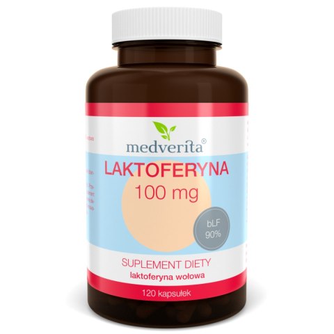 Medverita Laktoferyna 100 mg 120 kapsułek