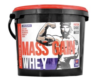 Megabol Whey Mass Gain 3 kg o smaku waniliowym