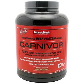 MuscleMeds Carnivor o smaku waniliowo karmelowym 1915 g