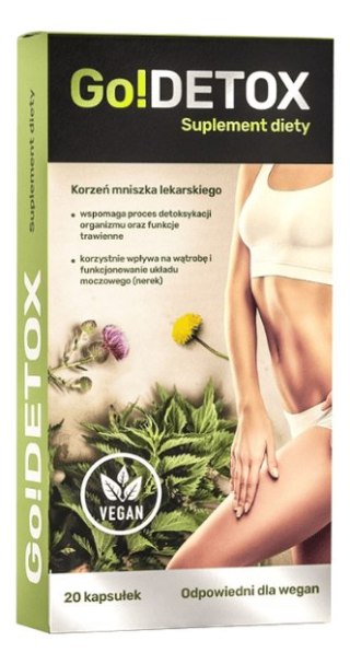 Noble Health GO!Detox 20 kapsułek