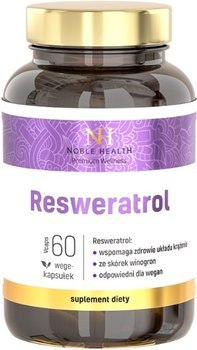 Noble Health Resweratrol 60 kapsułek