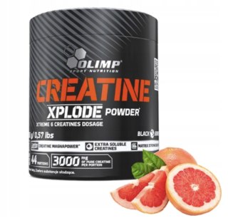 Olimp Creatine Xplode Powder 260g o smaku grejpfrutowym