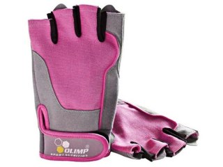 Olimp Rękawice treningowe Fitness One Pink XS