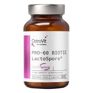 OstroVit Pharma PRO-60 BIOTIC LactoSpore 60 kapsułek