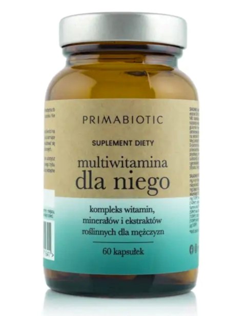 PrimaBiotic Multiwitamina dla niego 60 kapsułek