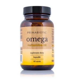 PrimaBiotic Omega 3 + Witamina D3 60 kapsułek