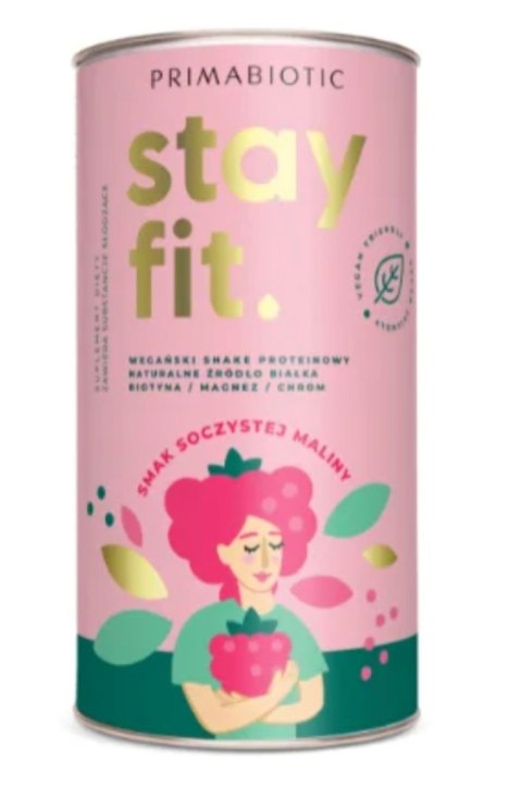 PrimaBiotic Stay Fit o smaku soczystej maliny 500g