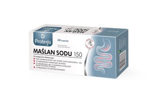 Protego Maślan Sodu 150 mg 60 kapsułek