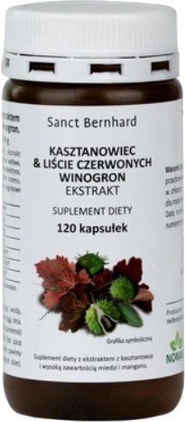 Sanct Bernhard Kasztanowiec 120 kapsułek