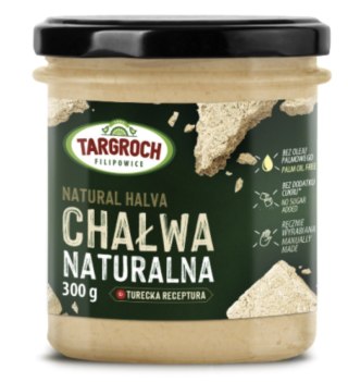 Targroch Chałwa naturalna bez cukru 300g