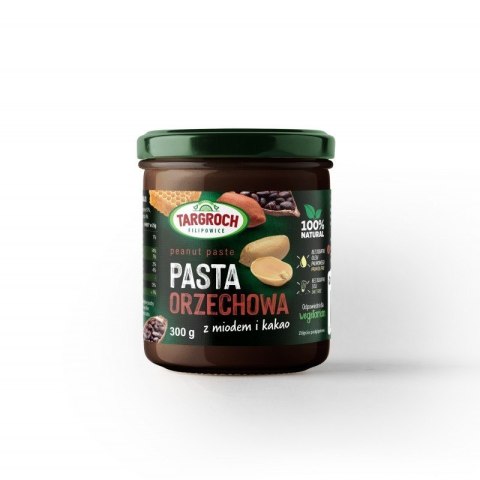 Targroch Pasta orzechowa + miód + kakao 300 g