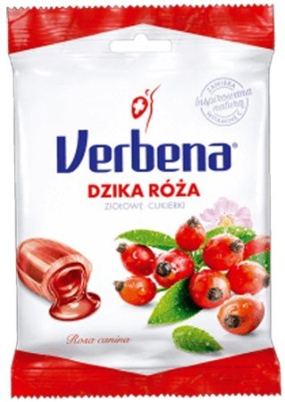 Verbena Cukierki ziołowe Dzika róża 60g