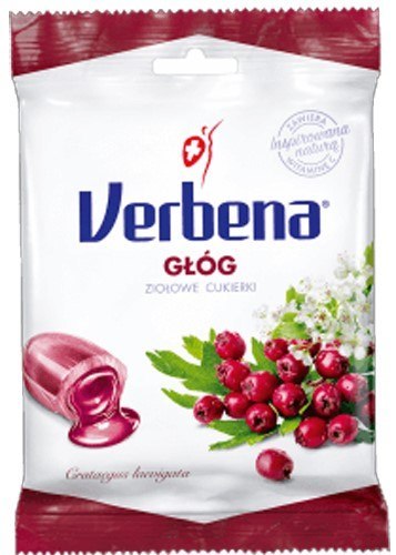 Verbena Cukierki ziołowe Głóg 60g