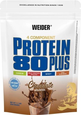 Weider Protein 80 Plus o smaku czekoladowym 500 g