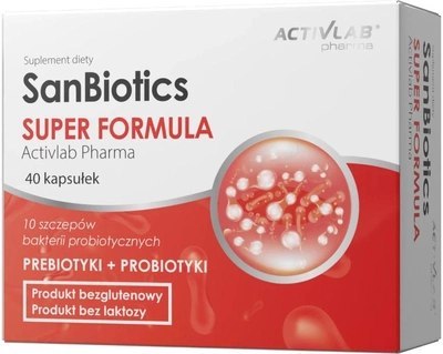 ActivLab SanBiotics Super Formula 40 kapsułek