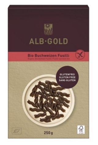 Alb Gold Makaron (Gryczany) Świderki Bezglutenowy BIO 250 g