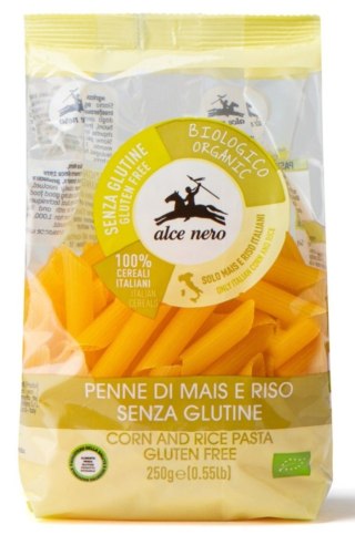 Alce Nero Makaron (Kukurydziano-Ryżowy) Penne Bezglutenowy BIO 250 g