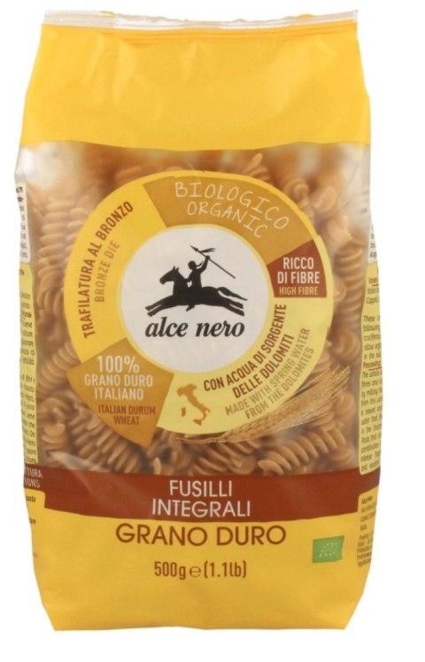 Alce Nero Makaron (Semolinowy) Fusilli BIO 500 g