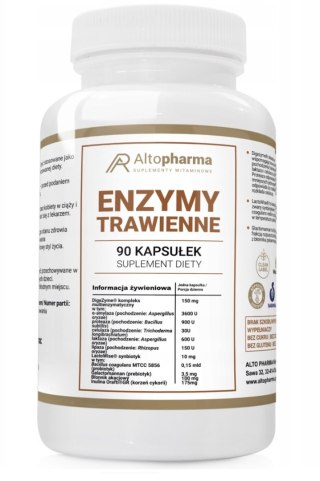 Altopharma Enzymy trawienne 90 kapsułek