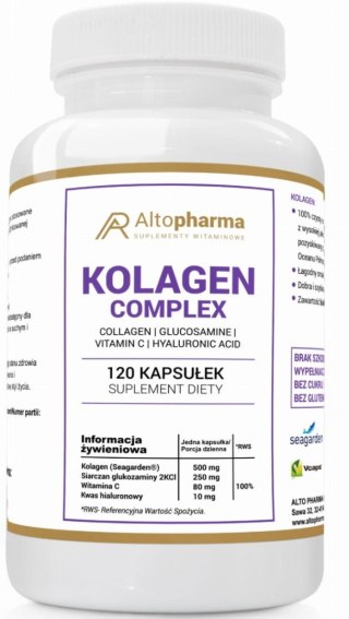 Altopharma Kolagen (Seagarden) Complex 500 mg 120 kapsułek