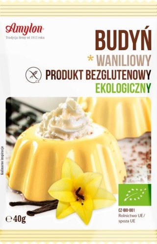 Amylon Budyń Waniliowy Bezglutenowy BIO 40 g