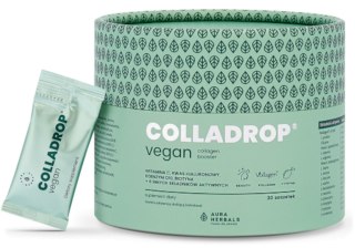 Aura Herbals Colladrop Vegan Collagen Booster Vollagen 2000 Mg saszetki 30 sztuk