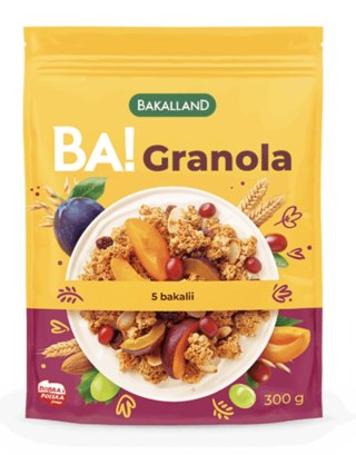 Bakalland BA! Granola 5 bakalii 300 g