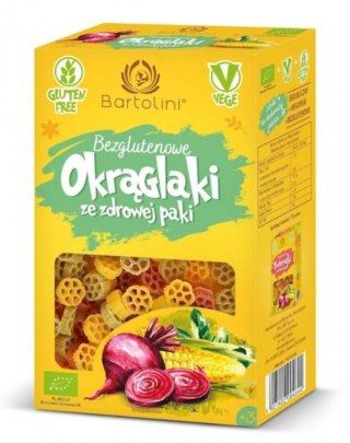 Bartolini Makaron Kukurydziany z Warzywami Dla Dzieci Okrąglaki BIO 250 g