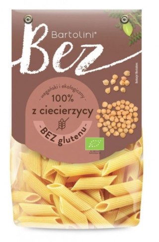 Bartolini Makaron Proteinowy Z Ciecierzycy Penne Bezglutenowy BIO 250 g