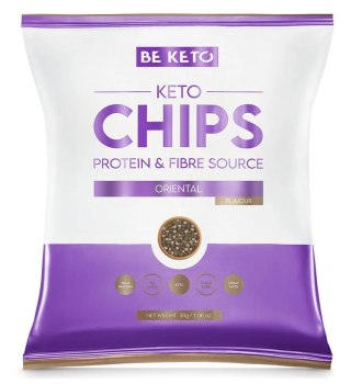 BeKeto Keto Chipsy pikantne orientalne 30g