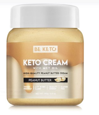 BeKeto Keto Krem Doskonałe Masło Orzechowe 250g