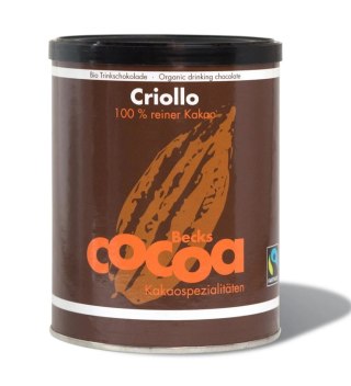 Becks Cocoa Kakao Criollo W Proszku Fair Trade Bezglutenowe BIO 250 g