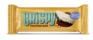 BioTech Crispy Bar 40g o smaku mlecznym