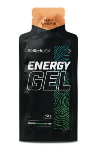 BioTech Energy Gel 40g o smaku brzoskwiniowym