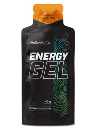 BioTech Energy Gel 40g o smaku pomarańczowym