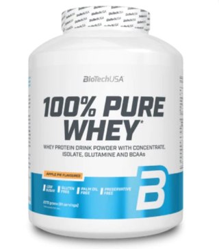 BioTech USA 100% Pure Whey 2270g o smaku szarlotki