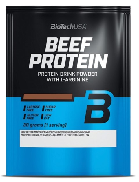 BioTech USA Beef Protein 30g o smaku waniliowo - cynamonowym