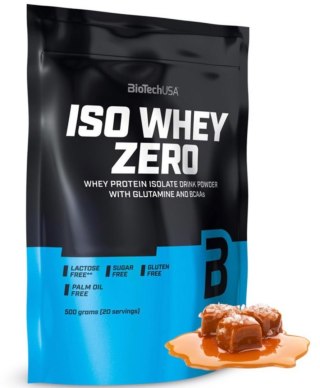 BioTech USA Iso Whey 500g lactose reduced o smaku słony karmel